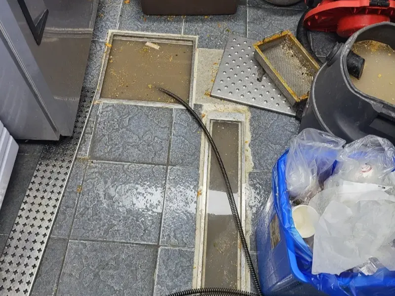 제천 상가·주방 배관 작업사례 4