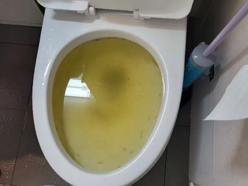 제천 변기막힘 작업사례